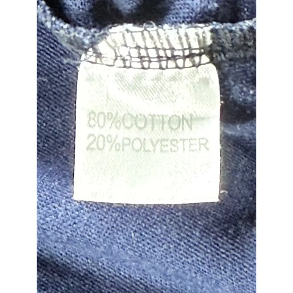 Ralph Lauren Men XXL Striped Polo Shirt Navy Blue Cotton Blend Short Sleeve